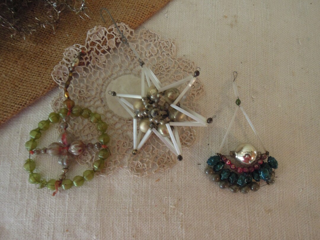 Vintage Czech Christmas Ornaments 