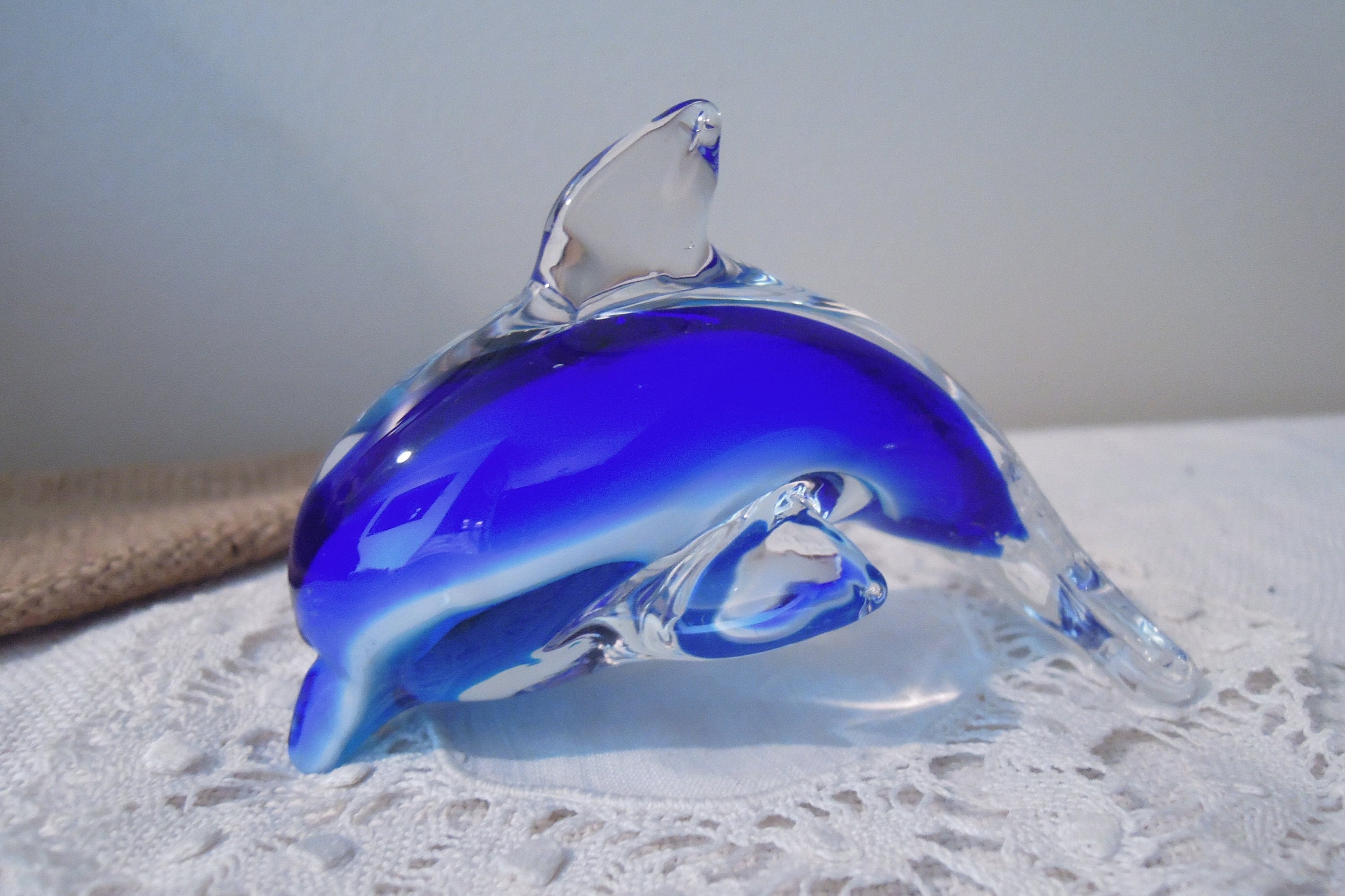 Murano Glass Dolphin - Etsy