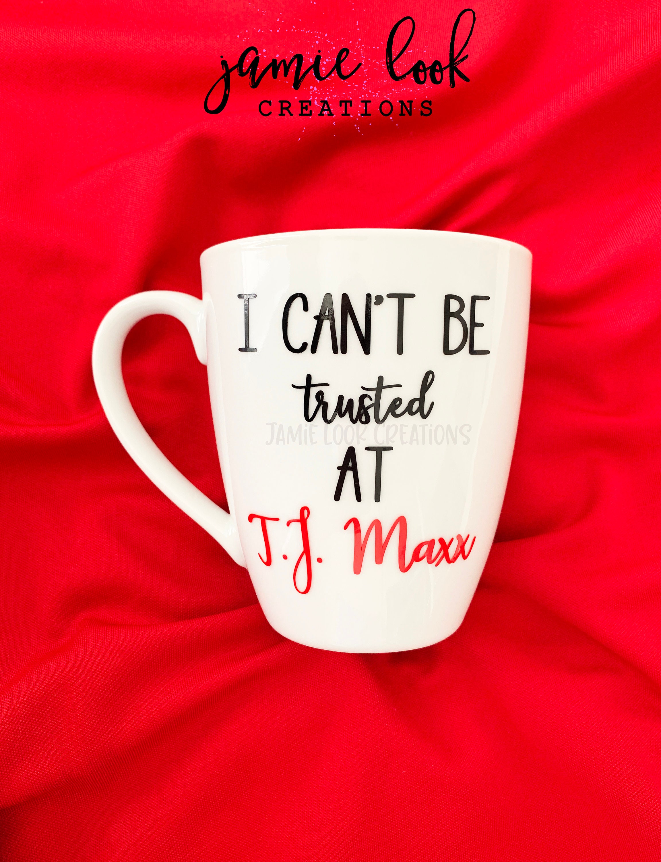 No se puede confiar en tjmaxx taza Tjmaxx taza Tjmaxx taza | Etsy México