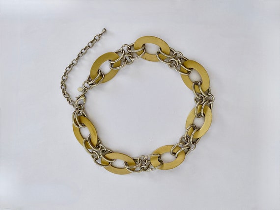 Vintage Premier Designs 16" Mixed Metals Necklace… - image 10