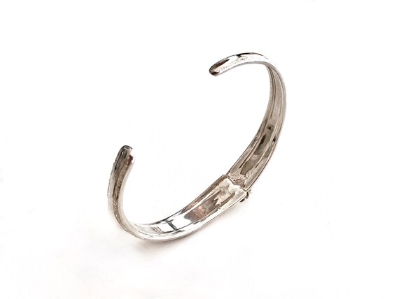 Vintage Towle "Candlelight" Sterling Cuff Bracele… - image 5