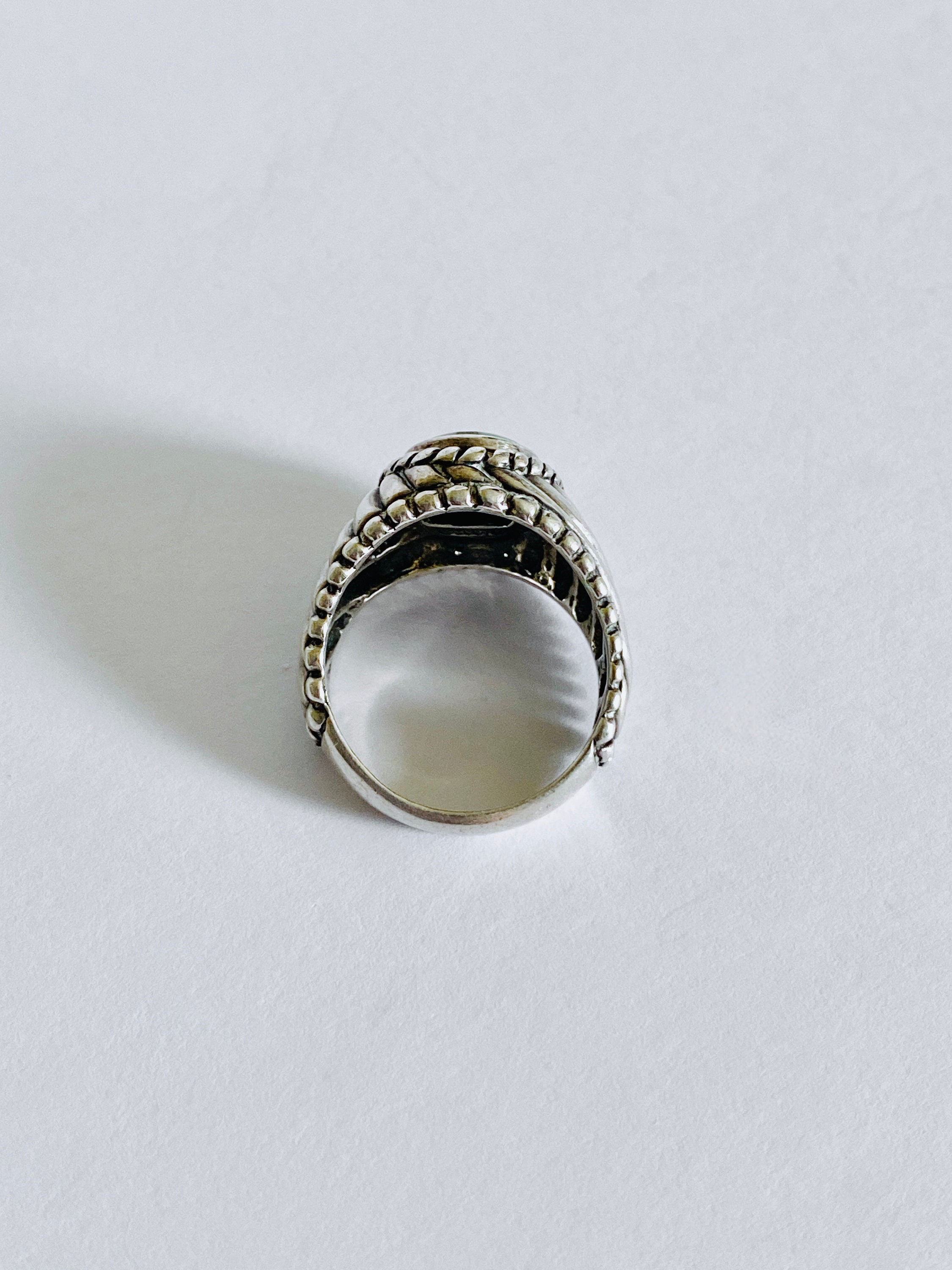 Relios Silver Rings Carolyn Pollack, Relios Sterling Silver Oval Green Inlay Turquoise ...