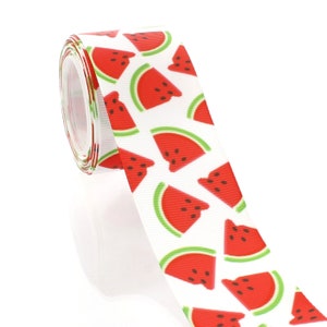 1,5" WassermelonenGrainband - Länge wählen