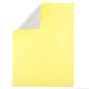 Soft Yellow 40% Merino Wool Blend Adhesive Felt Crafting Sheets sz A4