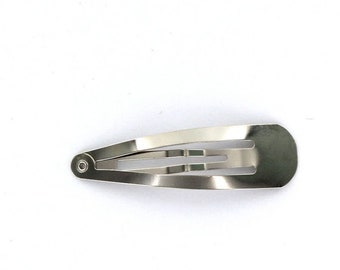 Haarclips 50mm Tear Drop (24 oder 144 Stück)