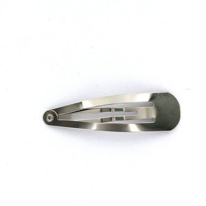 Haarklikclips 50 mm traan (24 of 144 stuks)