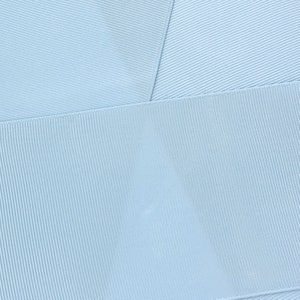 Dusty Blue Ripsband massiv Breite und Länge wählen