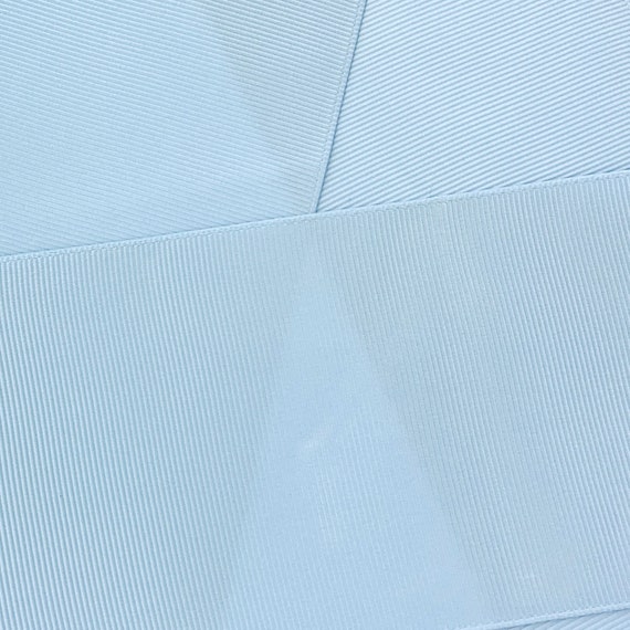 thumbnail image 2 of 5/8\" X 50 Yards Satin Ribbon - Light Blue Silk Ribbon With Spool - Ideal For... 2 of 14