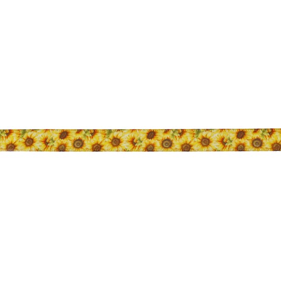 3/8 Inch Sunkissed Sunflowers Satin Ribbon Choose Length - Etsy Israel