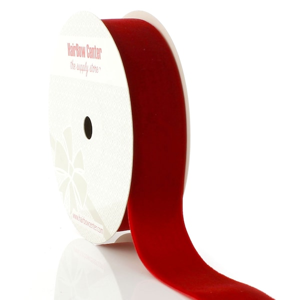 Red Velvet Ribbon Choose Width and Length