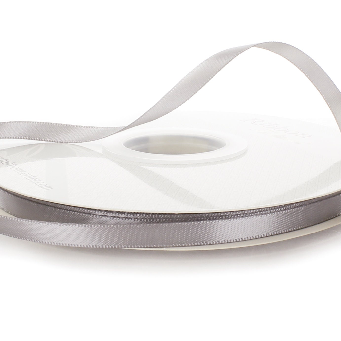 Silver 2nd Ribbon Silver Double Face Satin Ribbon - Choose Width / Length - Etsy
