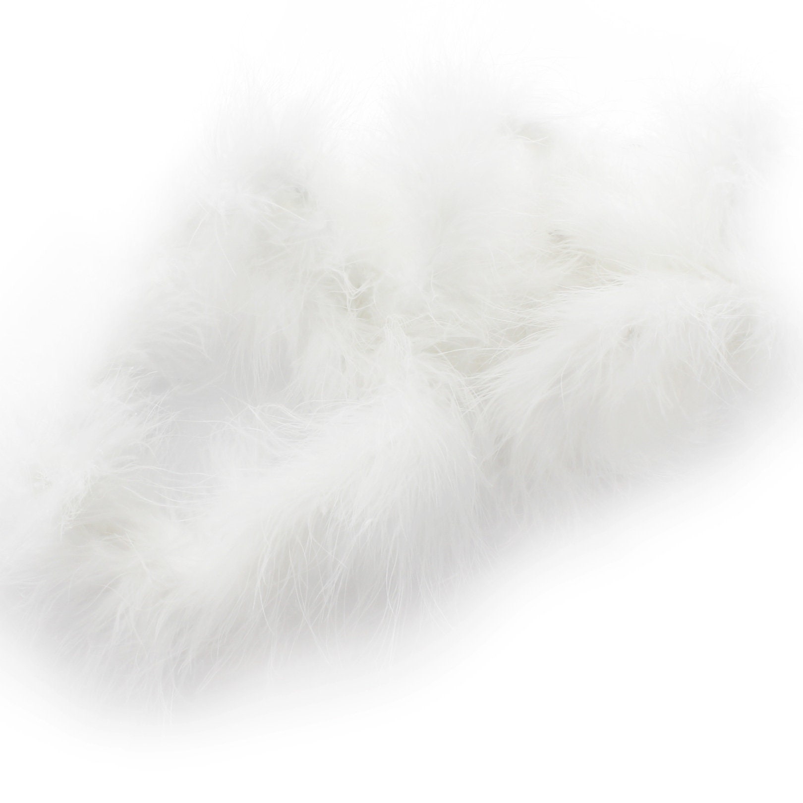 Mammiera Legata A Mano 6pk – Tutta Bianca Piuma Marabou – Colore Testa A Scelta – Chagrin Jigs