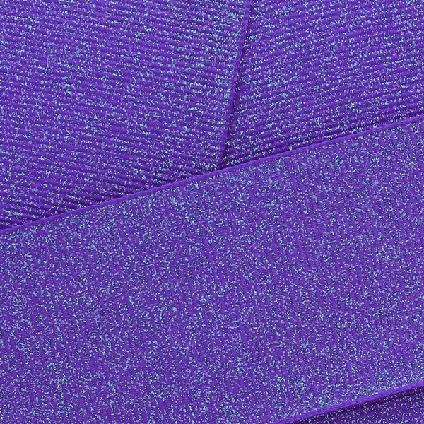 7/8" Delphinium Dazzle Glitter Grosgrain Ribbon