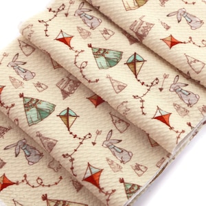 Playtime Teepees Liverpool Bullet Stretch Fabric by the Yard or 6&quot; Strips