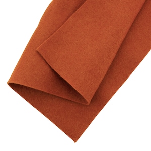 Camel 40% Merino Wool Blend Felt Crafting Sheets sz A4