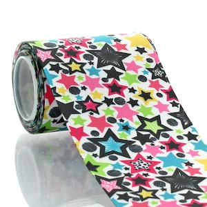 3 inch Pop Stars Grosgrain Ribbon - Choose Length