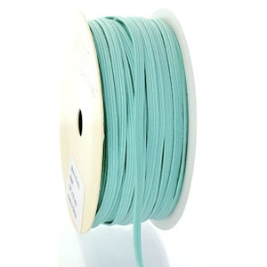 Aqua 1/8&quot; Skinny Elastic Beading Crafts Choose Length