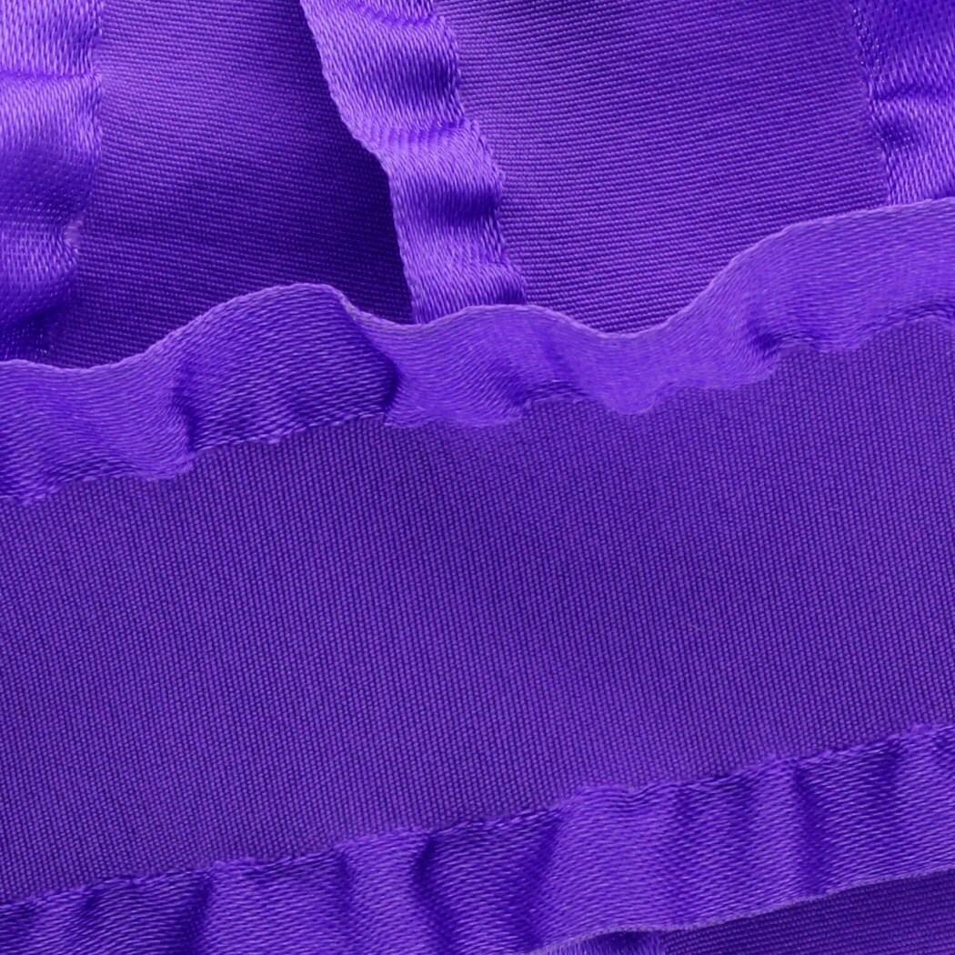 Satin Ruffle Ribbon 1.5