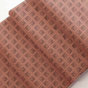 Cocoa and Black Diamond Boho Liverpool Bullet Stretch Fabric by the Yard or 6&quot; Strips