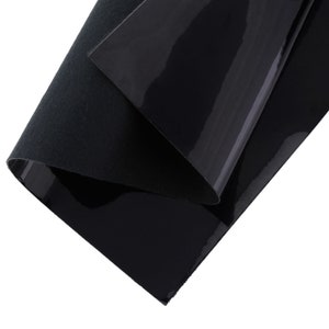 Hoogglans Spiegel Jelly Vilt Sheets Zwart
