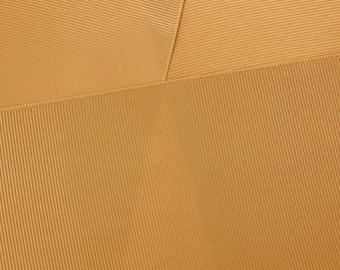 Old Gold Grosgrain Ribbon Solid - Choose Width / Length