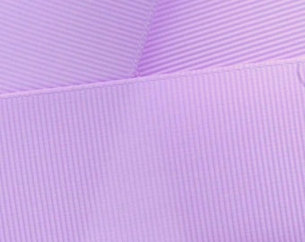 Light Orchid Grosgrain Ribbon Solid Choose Width and Length