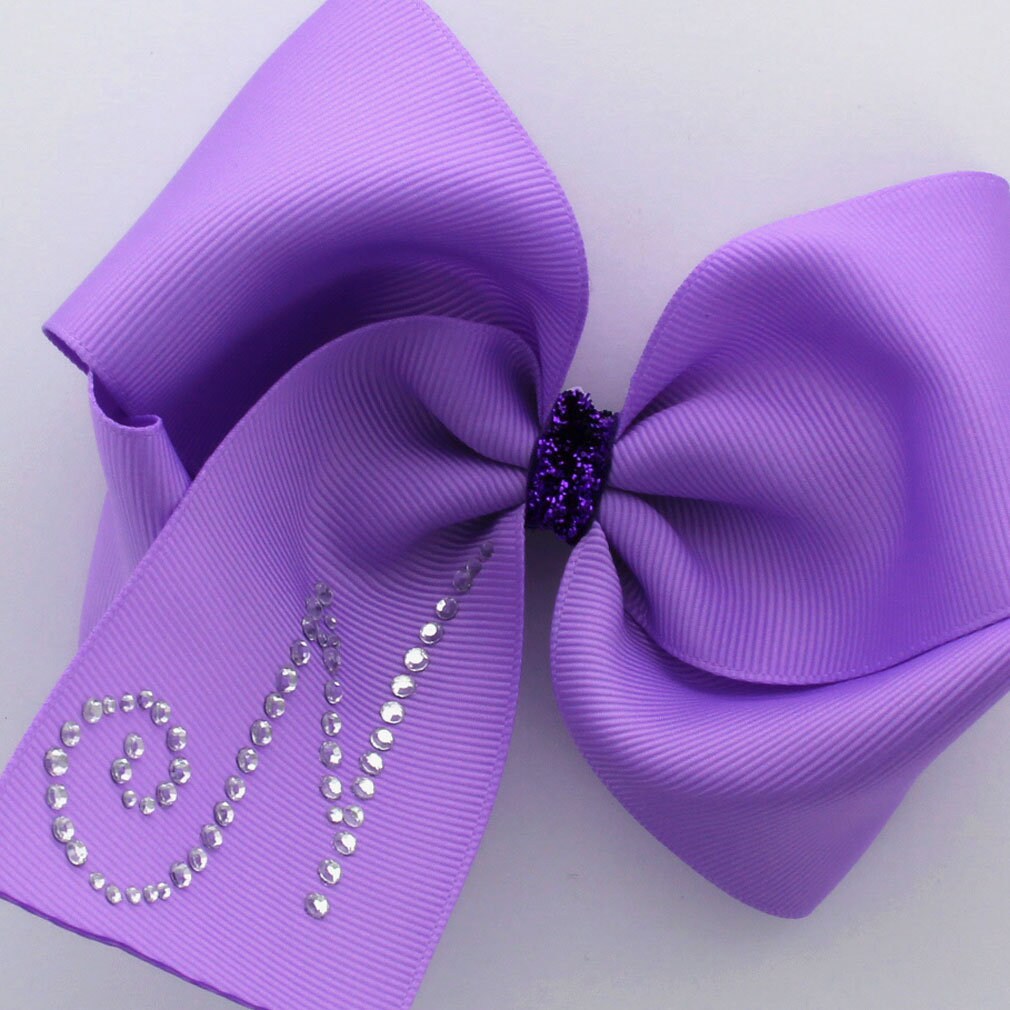 Hotfix Iron on Rhinestone Transfer Alphabet Monogram Script Etsy