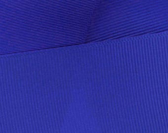 Royal Blue Grosgrain Ribbon Solid- Choose Width / Length