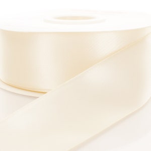 White 100% Silk Sheer Crinkle Chiffon Ribbon ( 4 Widths to choose