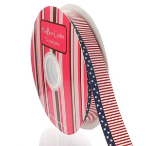 Nastro Grosgrain flag da 7/8 "- Scegli la lunghezza