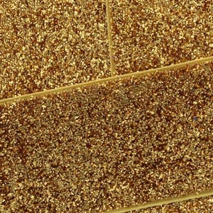 Yellow Gold Glitter Ribbon - Choose Width / Length