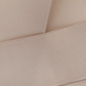 Taupe Grosgrain Ribbon Solid Choose Width and Length