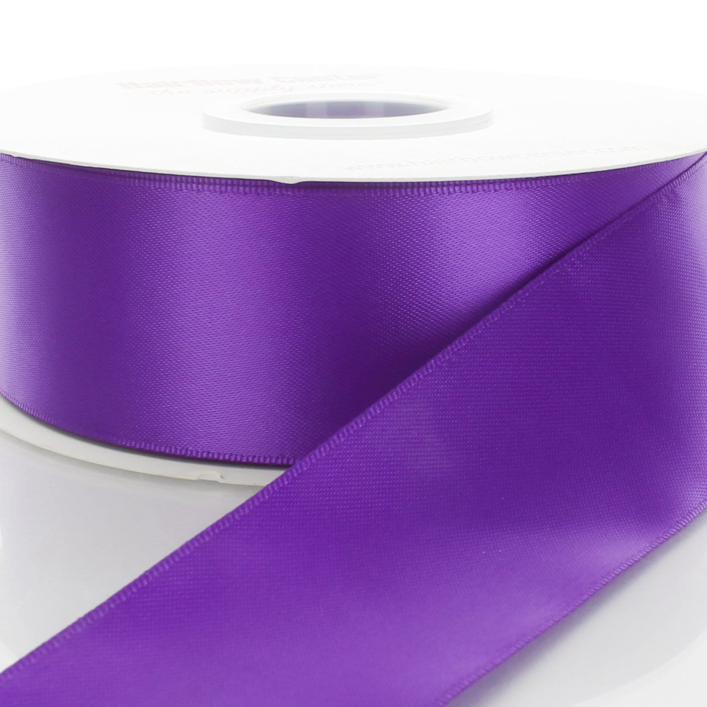 Purple Double Face Satin Ribbon - Choose Width / Length