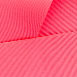 Passion Fruit Grosgrain Ribbon Solid Choose Width and Length