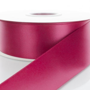 Best Quality 38mm Shocking Pink Organza Woven edge Ribbon Choose Length.