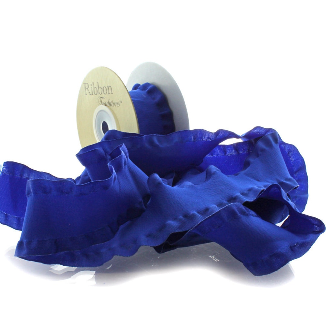 Double Ruffled Ribbon 1.5
