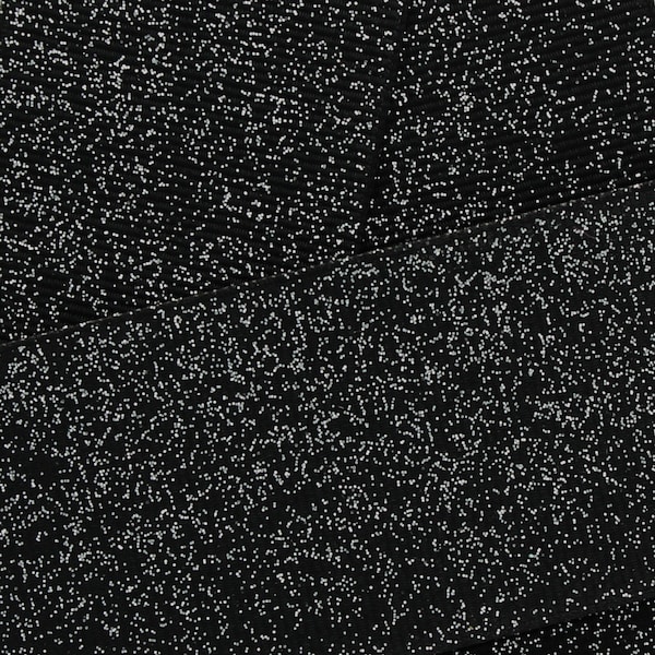 Black Dazzle Glitter Ripsband - Breite / Länge auswählen