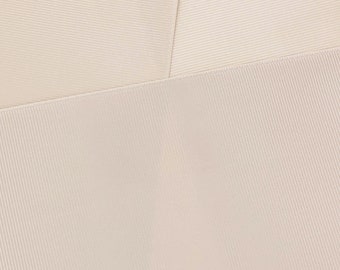 Beige Grosgrain Ribbon Solid Choose Width and Length