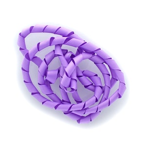 3/8&quot; Lavender Solid Grosgrain Korker Ribbon