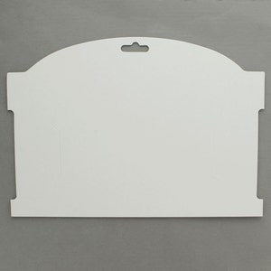 Paquete de 50 tarjetas de presentación en blanco para diadema y lazo para el pelo