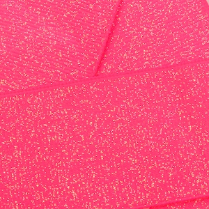 Neon Pink Dazzle Glitzer Ripsband- Wählen Sie Breite / Länge