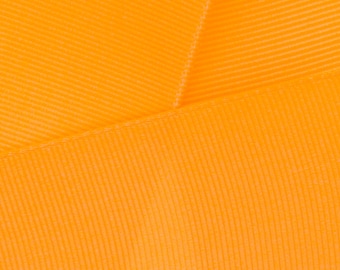 Orangesicle Grosgrain Ribbon Solid Choose Width and Length