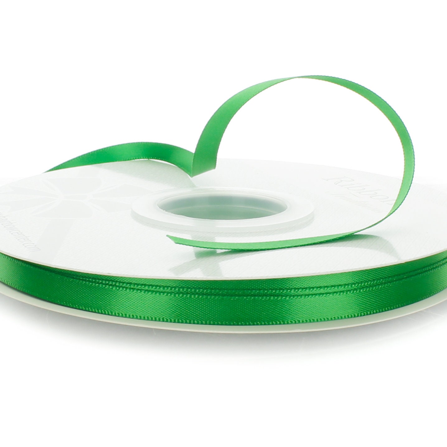 Emerald Double Face Satin Ribbon - Choose Width / Length - Etsy