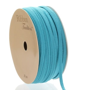 Turquoise 1/8&quot; Skinny Elastic Beading Crafts Choose Length