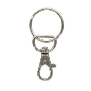 Silver Swivel Lobster Lanyard Key Chain Snap Hooks 10pcs or 100pcs