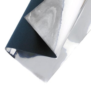 Hoogglans Spiegel Jelly Vilt Sheets Zilver