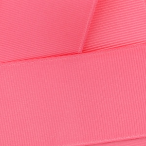 Coral Rose Grosgrain Ribbon Solid Choose Width and Length