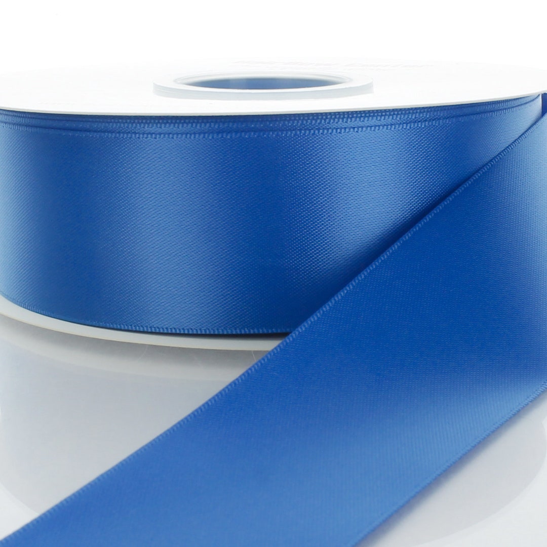 Dusty Blue Ribbon 1 Inch Satin Ribbon 5 Rolls Assortment French