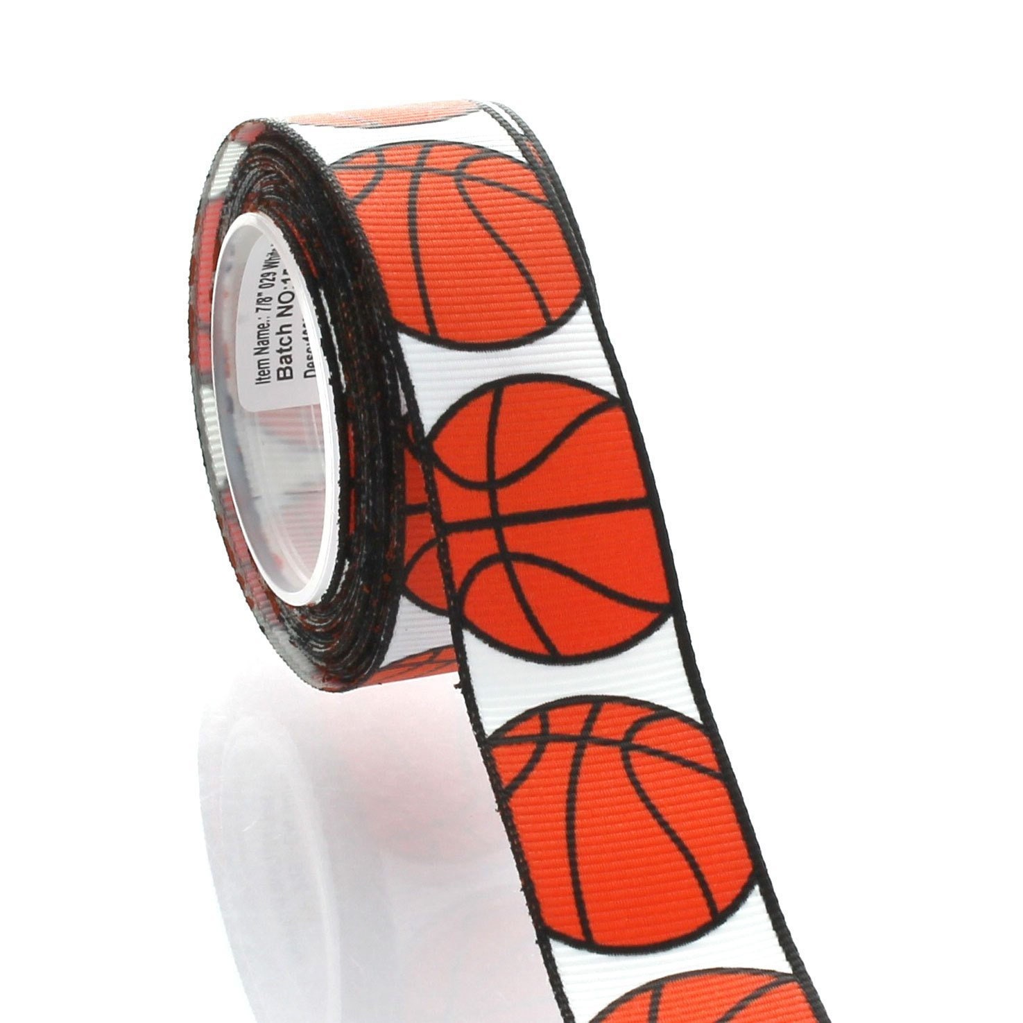 7/8 Inch Basketball Grosgrain Ribbon - Choose Length - Etsy