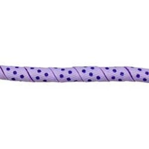 3/8&quot;&quot; Light Orchid w/ Purple Dots Grosgrain Korker Ribbon